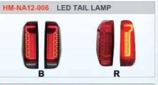 Задние LED-фонари для Nissan Navara D40 2005–2014