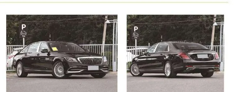 Рестайлинг-комплект для Mercedes S-класс W222 2013–2017 в стиль Maybach, без замены фар