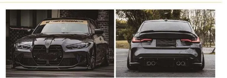 Рестайлинг-комплект для BMW 3 серии G20 2019+ в вид M3 G80, широкий кузов