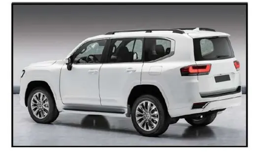 Рестайлинг-комплект для Toyota Land Cruiser 200 2007–2021 в вид Land Cruiser 300 (заводской стиль) — фото 3