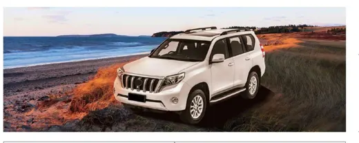 Обвес для Toyota Land Cruiser Prado 150 2013–2017: передняя юбка с ДХО и задняя юбка с насадками — фото 3