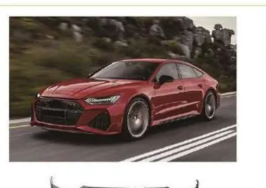 Обвес в стиле RS7 для Audi A7 C8 2018+: бампера, сплиттеры, решётки