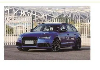 Обвес в стиле RS6 для Audi A6 C7 2016–2018: бампер, диффузоры, решётки