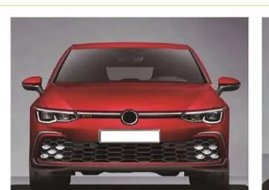 Обвес для VW Golf 8 2020+ в стиле GTI: бамперы, пороги, решётка — фото 2