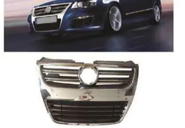 Набор в стиле R36 для VW Passat B6 2005–2010: бампер, решётка, накладки арок — фото 2