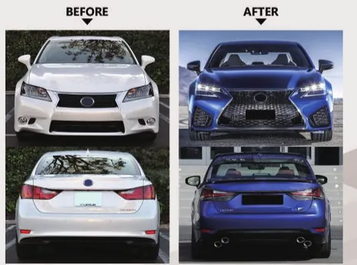 Рестайлинг-комплект для Lexus GS 2013–2015 в вид GS F 2016 — фото 2