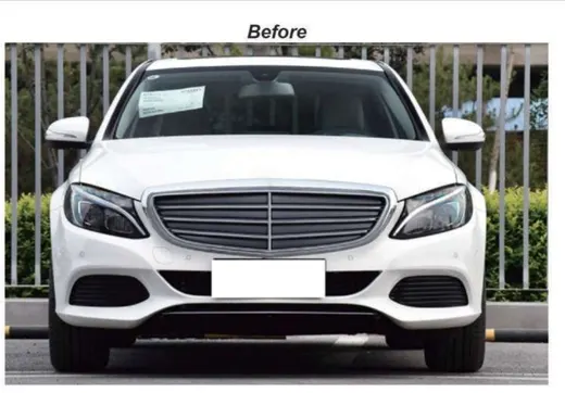Обвес для Mercedes C-класса W205 2015–2021 в вид C63 AMG 2016: бампера, юбки — фото 3
