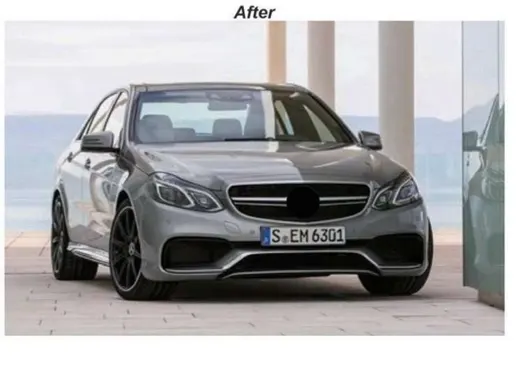 Передний бампер для Mercedes E-класса W212 2011–2015 в стиле E63 AMG