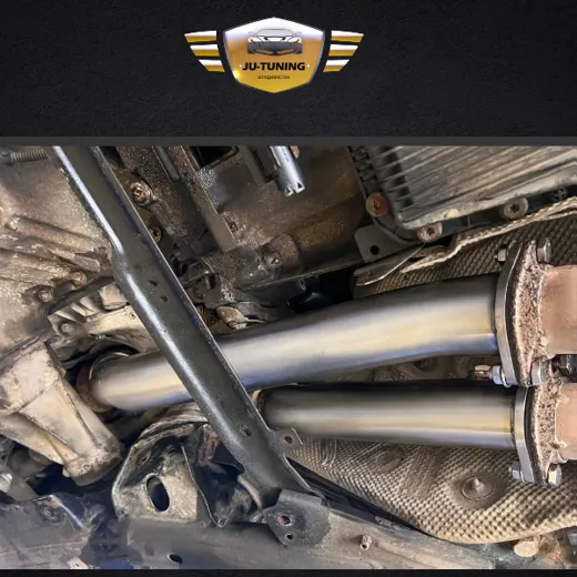 Спортивные даунпайпы для BMW X6 E71 N54
